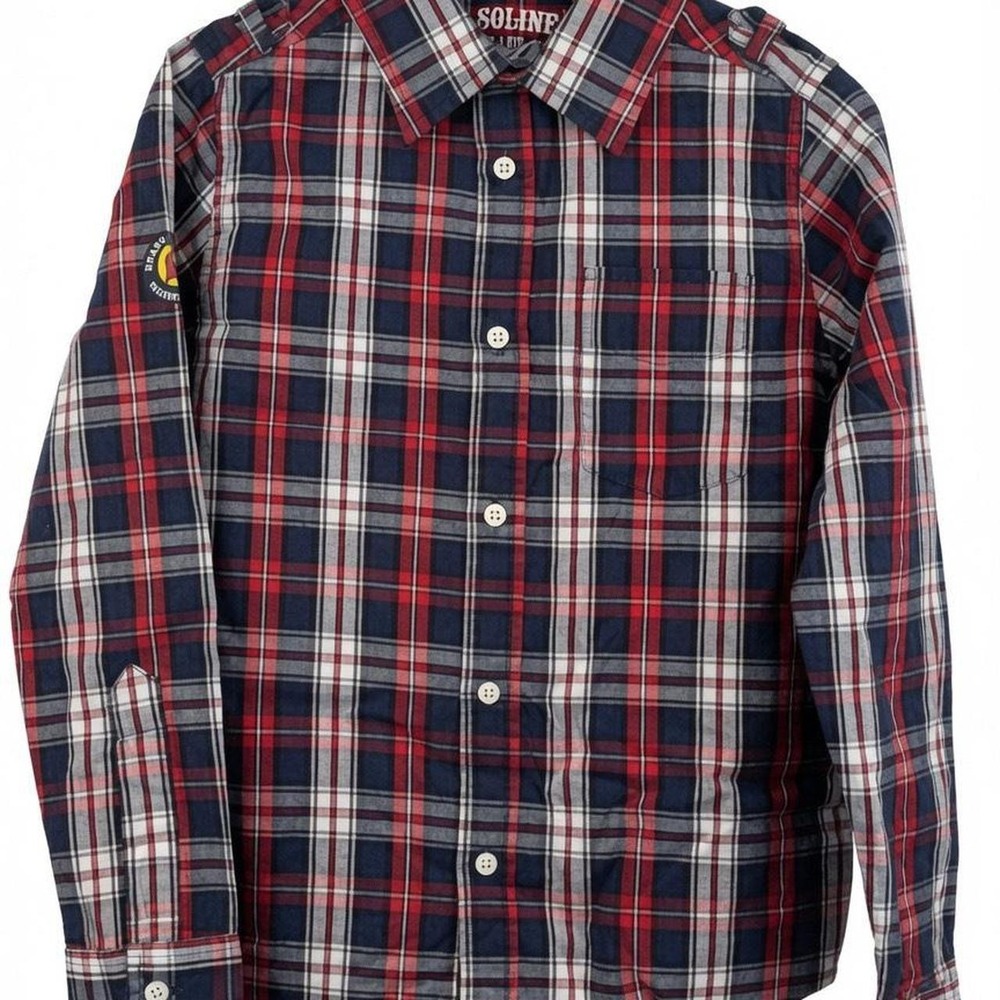 Teen Vintage Gasoline brand Button down shirt